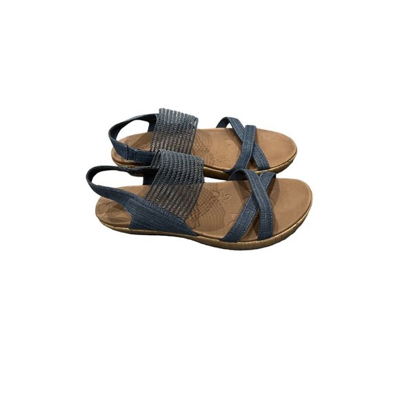 Skechers Navy Brie Dawdle Sandals Size 9 - Picture 4 of 8